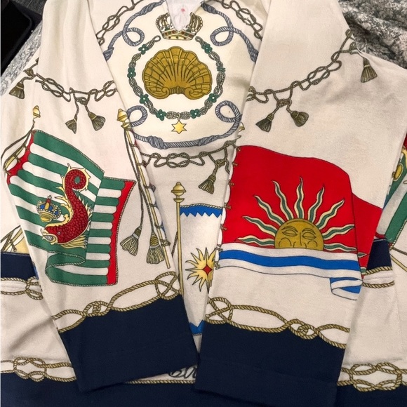 Etro Cotton Twill Nautical Size L - Picture 5 of 9